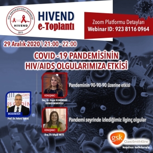 COVID-19 Pandemisinin HIV/AIDS Olgularımıza Etkisi - 29 Aralık 2020